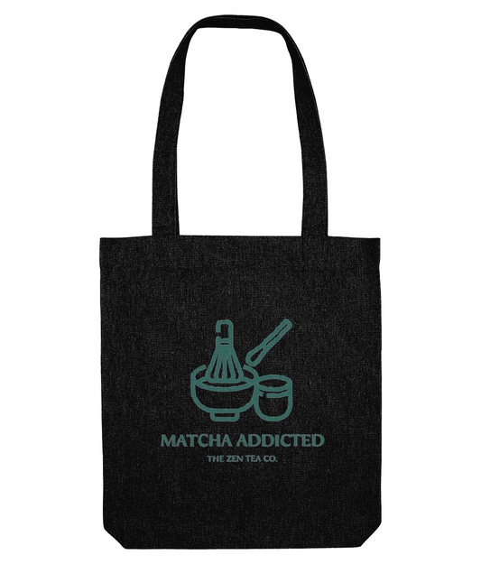 Shoulder Tote Bag for Matcha Green Tea lovers - Matcha Addicted