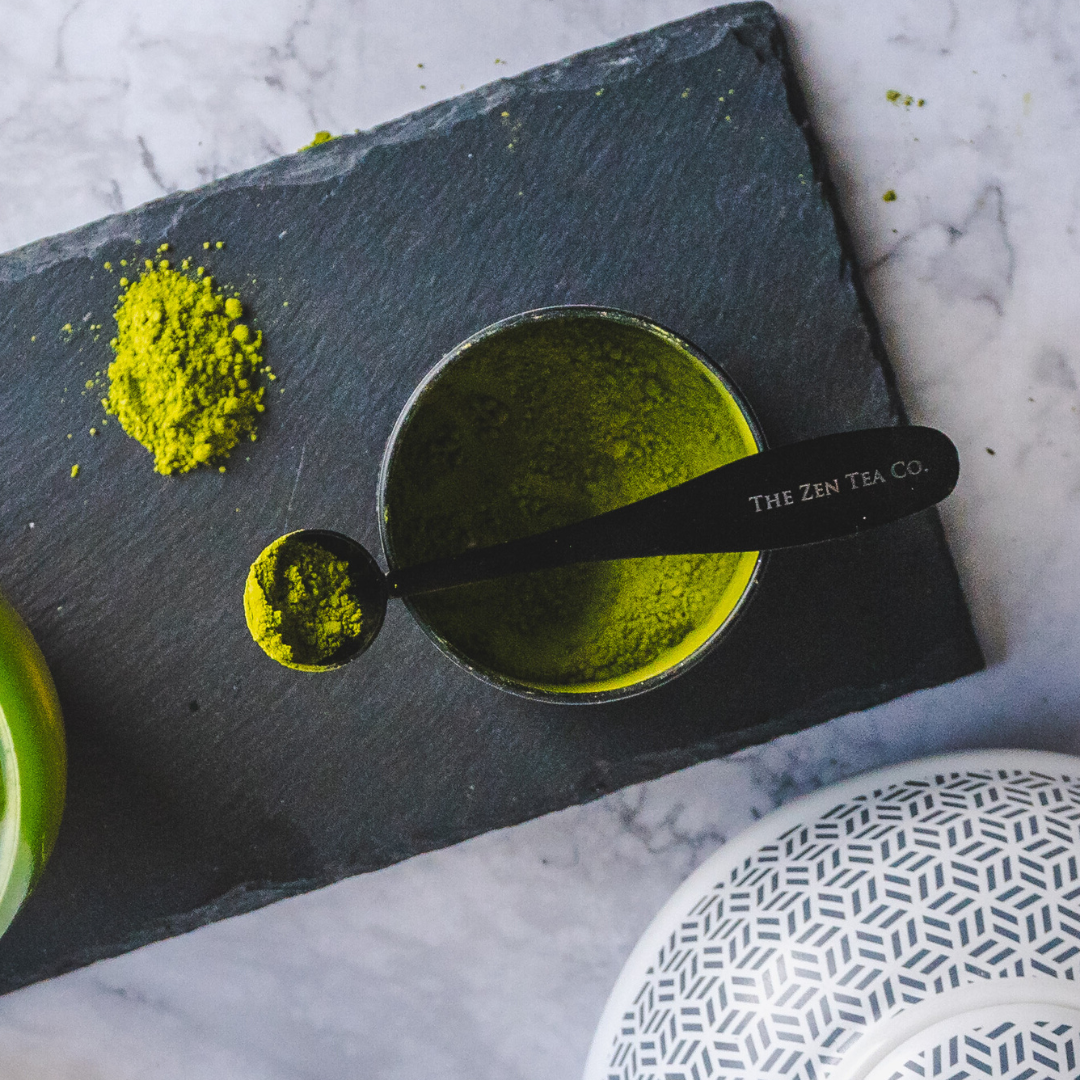 Stainless steel matcha spoon