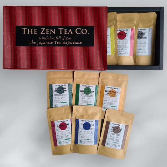 The Japanese tea experience box | Green tea discovery gift set