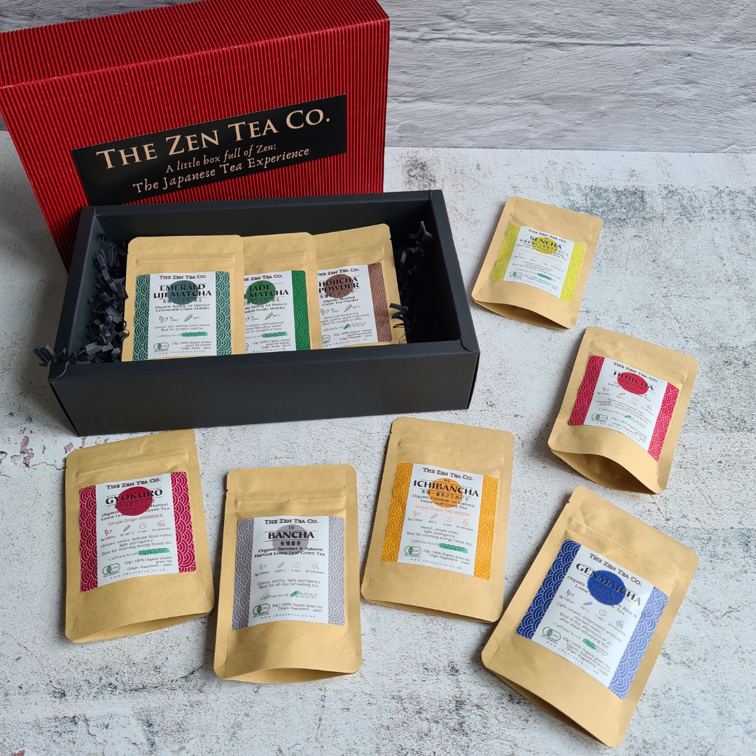 The Japanese tea experience box | Green tea discovery gift set