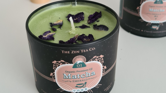 Reuse and Relaxation: Create Your Own Homemade DIY Matcha Candle