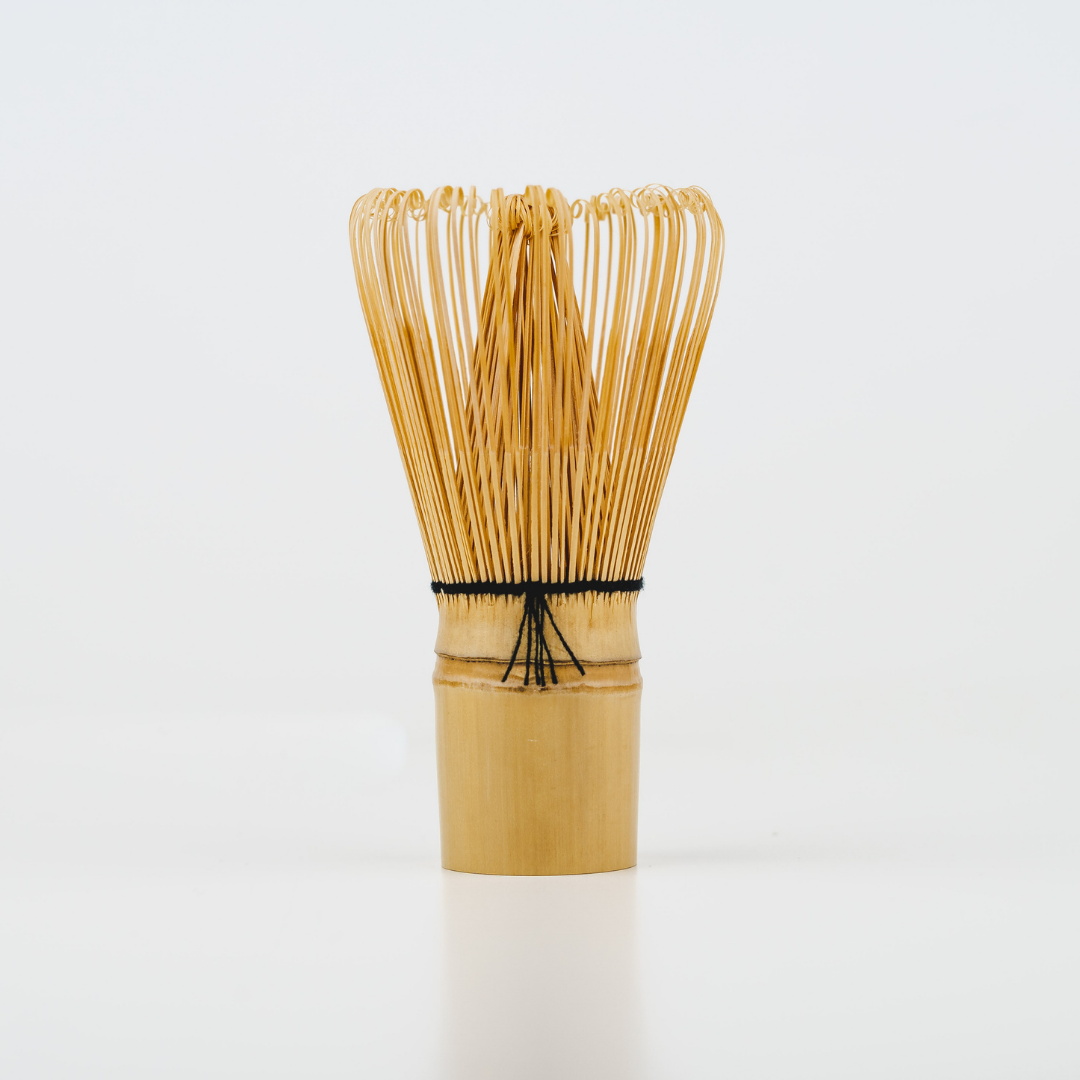 BUNDLE: Bamboo whisk chasen + bamboo spoon + whisk holder + whisking bowl