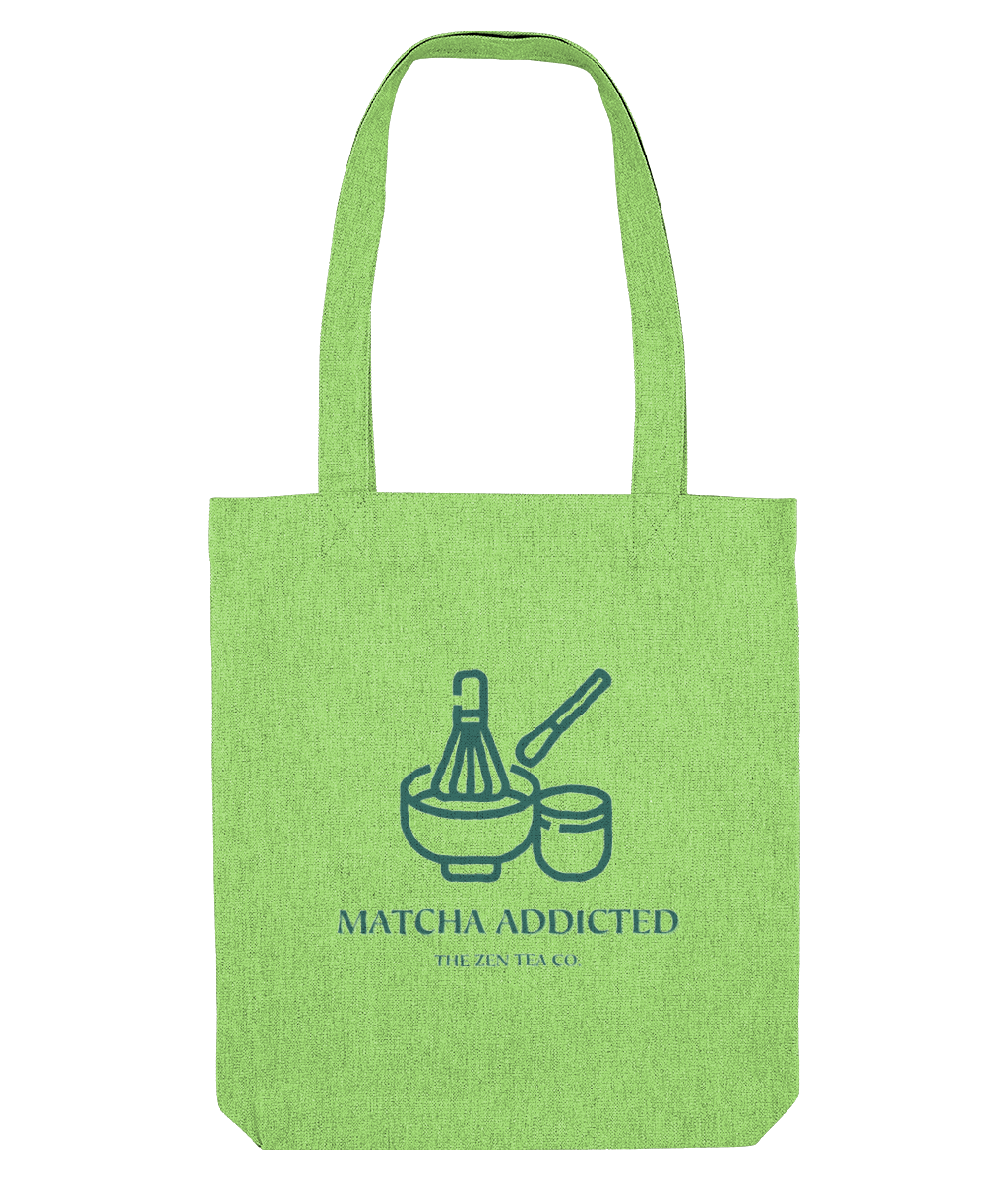 Shoulder Tote Bag for Matcha Green Tea lovers - Matcha Addicted