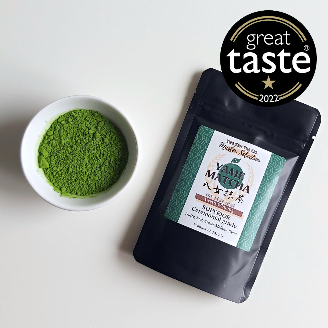 11 Yame Matcha 30 grams pouch, Great Taste Winner Japanese Matcha Tea