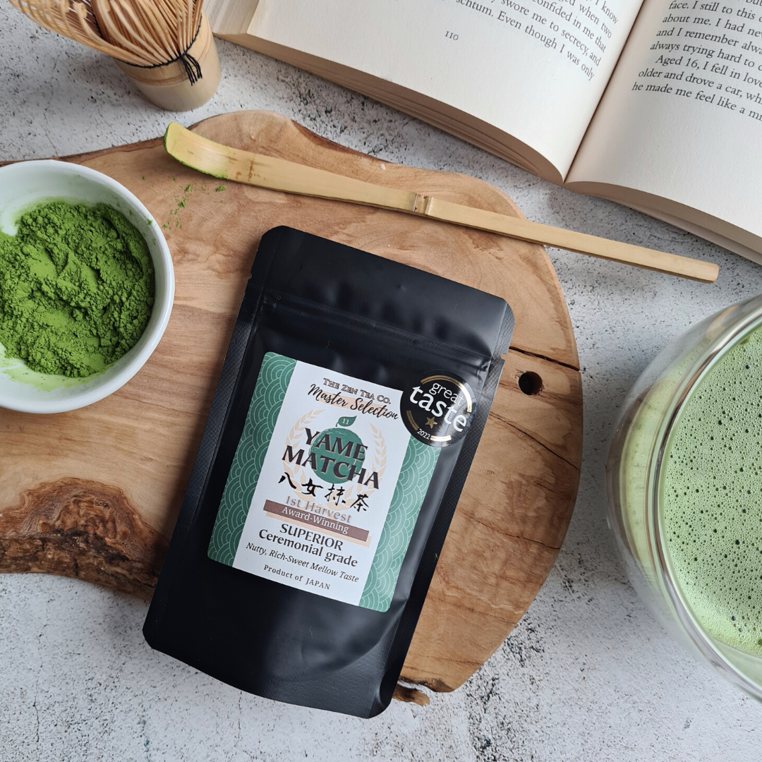 11 Yame Matcha 30 grams pouch, Best Ceremonial Japanese Matcha Tea