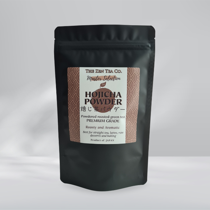 Hojicha Powder - Premium, 80g pouch Japanese Roasted Green Tea Powder