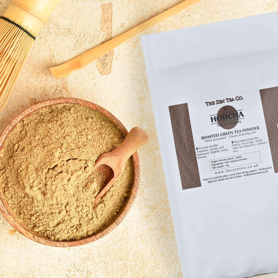 24 - Hojicha Powder - Traditional Roasted Green Tea