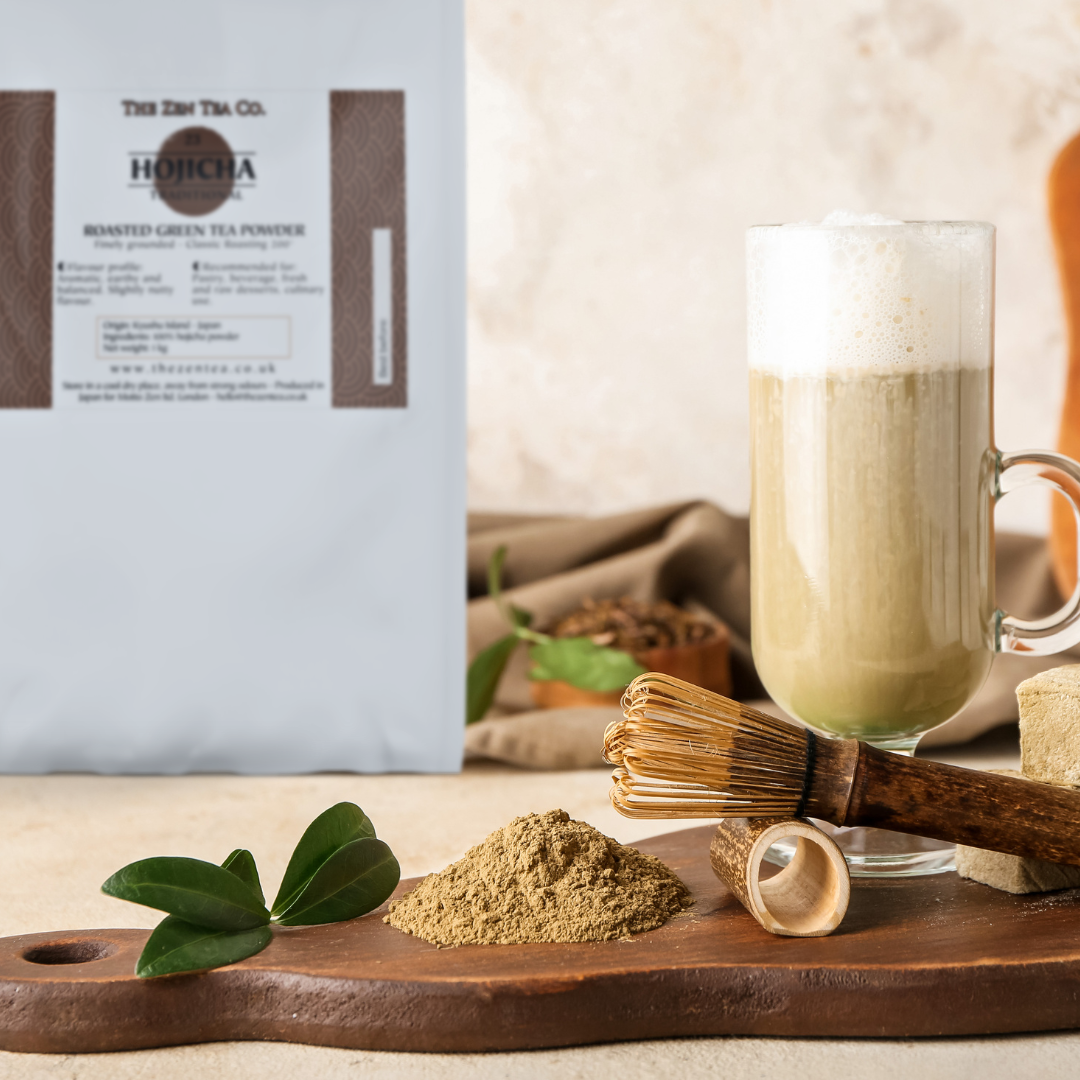 24 - Hojicha Powder - Traditional Roasted Green Tea