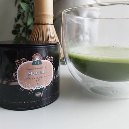 Organic Emerald Matcha Tea Powder - Ceremonial Grade Matcha from Uji