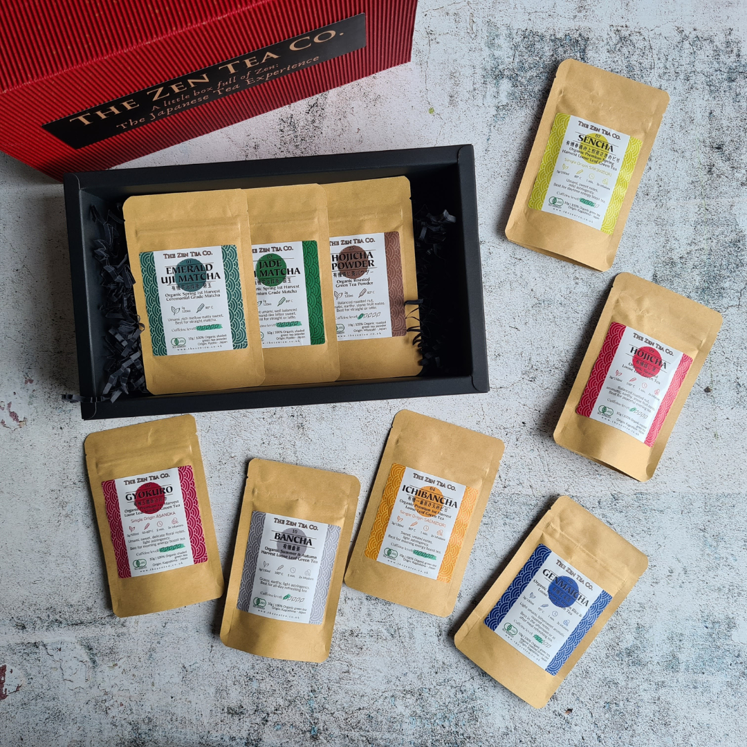The Japanese tea experience box | Green tea discovery gift set